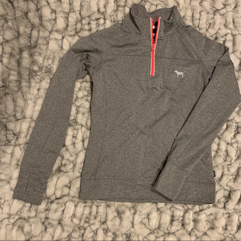VS Pink Quarter ZIP
